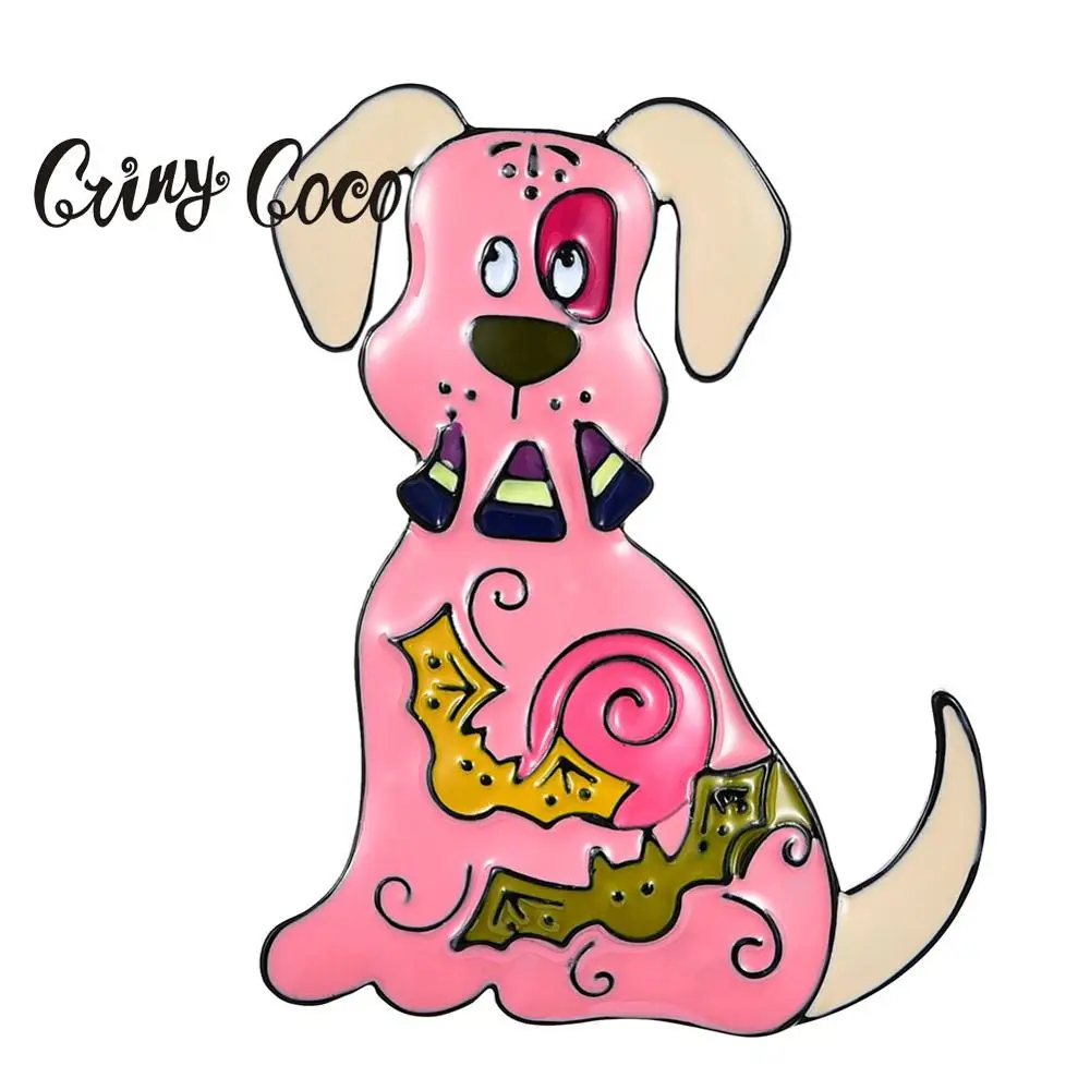 Cringe Coco 2019 горячая Распродажа эмалированная булавка мультфильм розовая собака