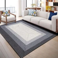 high quality weaving art carpet for living room bedroom anti slip floor mat fashion kitchen area rugs