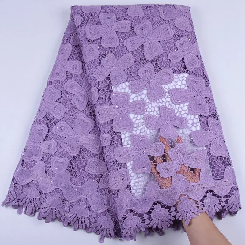 2019 новейшее гипюровое кружево кружевная вышивка французская африканская ткань