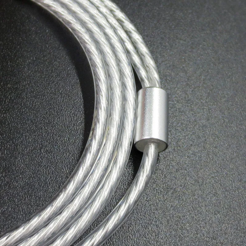 2.5mm MMCX Silver Plated Headphone Balance Cable fo ririve AK240 Shure SE215 535 UE900 HIFI Upgrade Line 1.2M | Электроника