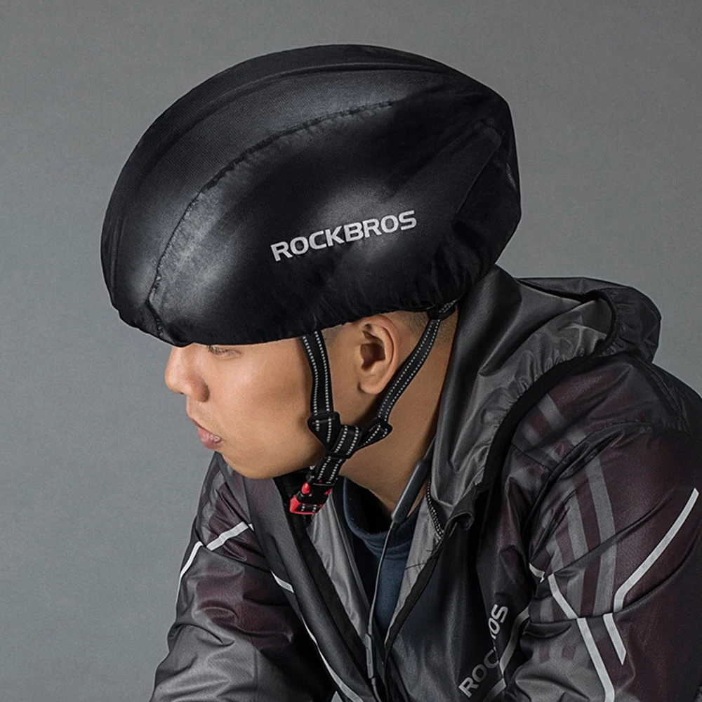 Новый ROCKBROS чехол для велосипедного шлема ветрозащитный водонепроницаемый