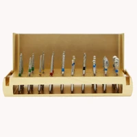 30 pcs dental diamond burs medium fg 1 6mm for high speed handpiece turbine dentist tool dental lab instrument dentistry tools