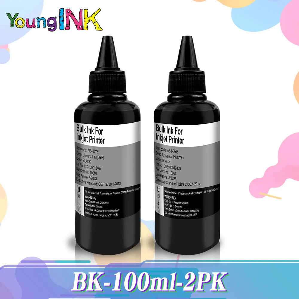 Чернила для принтера Canon PIXMA MG3250 MG3255 MG3550 MG4100 MG4150 MG4200 MG4250 2 черных картриджа |
