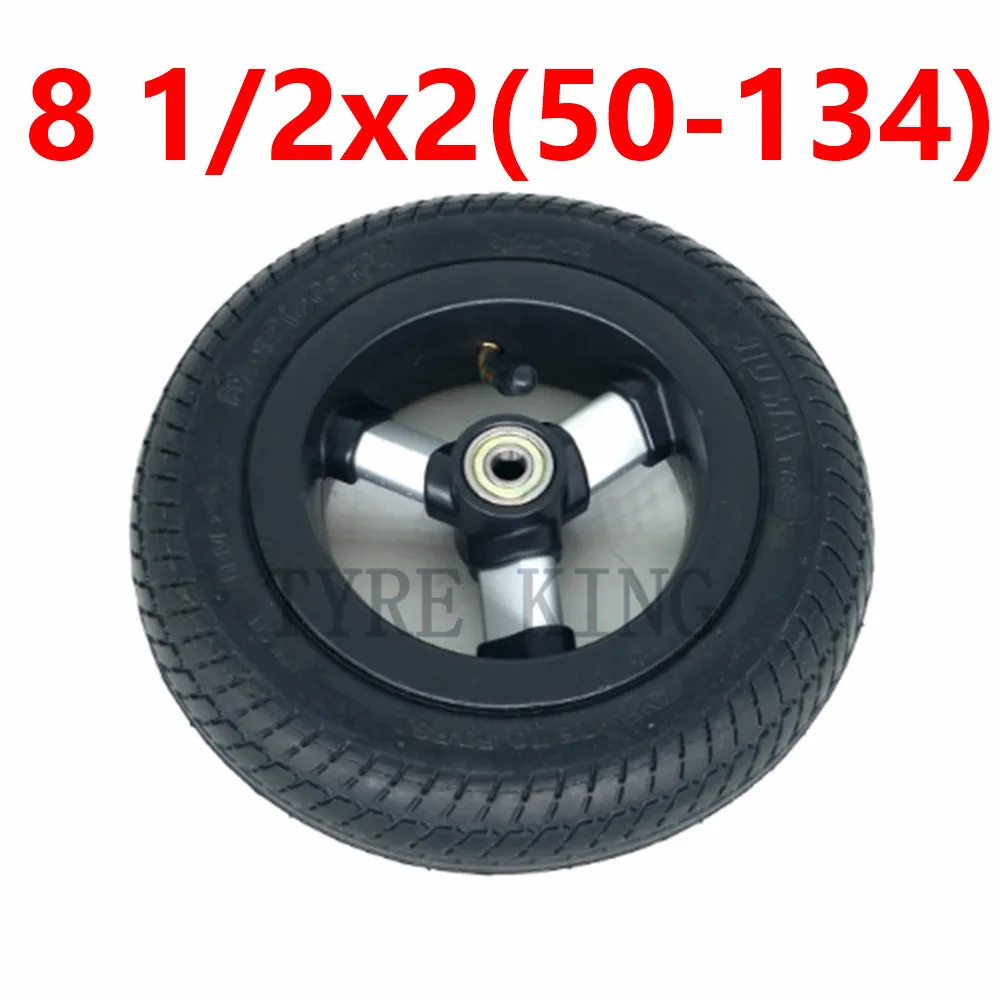 

Children's tricycle pneumatic wheel tire 8 1/2x2 (50-134) inner tube tyre 8.5-inch accessories for baby carriage