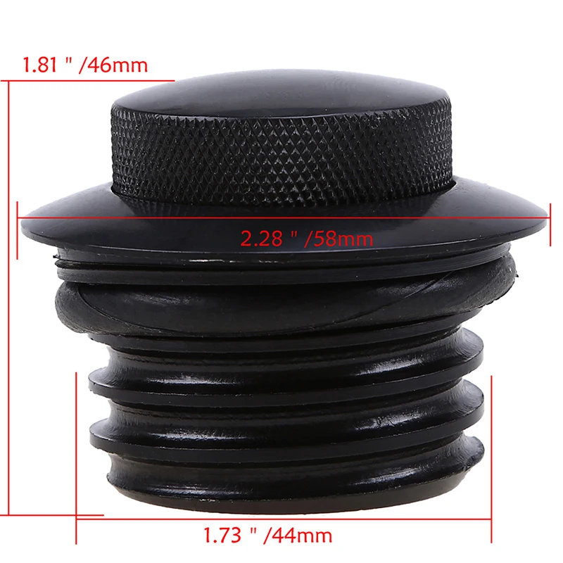 Черная крышка топливного бака мотоцикла POSSBAY бензобака для скутера масла