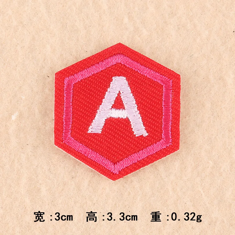 

English Letters Cloth Sticker Computer Embroidery Clothes Patch Clothing Accessories Patch Embroidery Badge Cute Patch