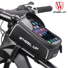 WHeeL UP Bicycle Bag Waterproof Cycling Top Front Tube Frame Bag Phone Bike Bag MTB Road Bicycle Case Bike Accessories