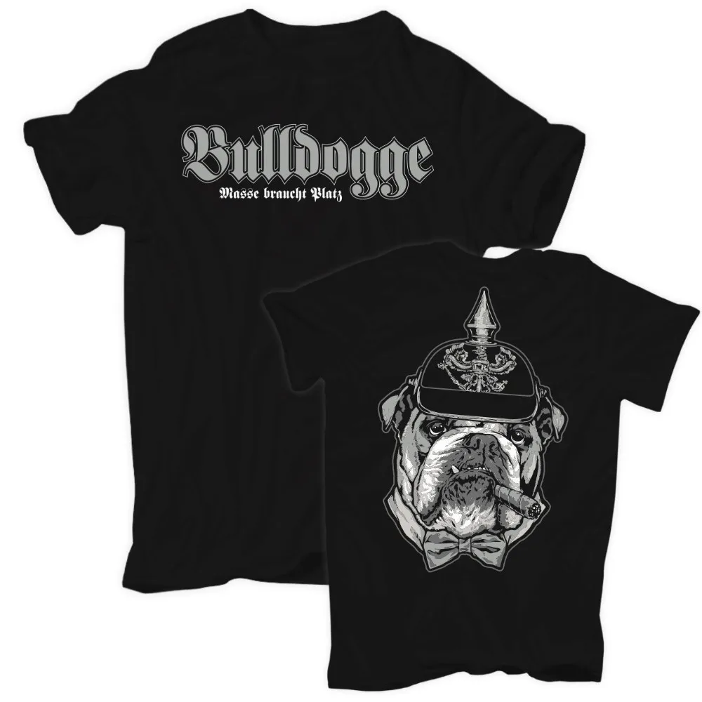 

New Summer Style Print T Shirt For Male Hot Sale Bulldog - Earth Needs Space English Bulldog English Old Dogs Tee Shirts