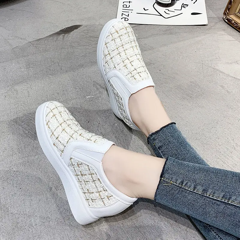 Tenis Mujer 2021 Tennis Shoes for Woman New Breathable Wedge Sneakers Female Platform Chaussure Femme Deportivas Trainers