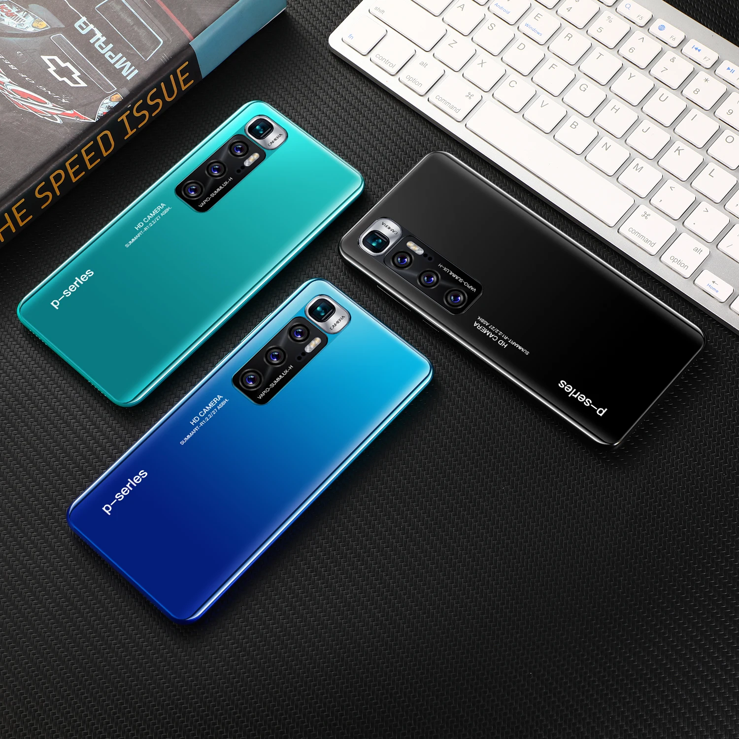 

P48 Max Smartphones 6.3inch 4GB+256GB Android 10 4800mAh Battery Telephone 10 Core Face ID Dual Sim 13MP+24MP Cellphone