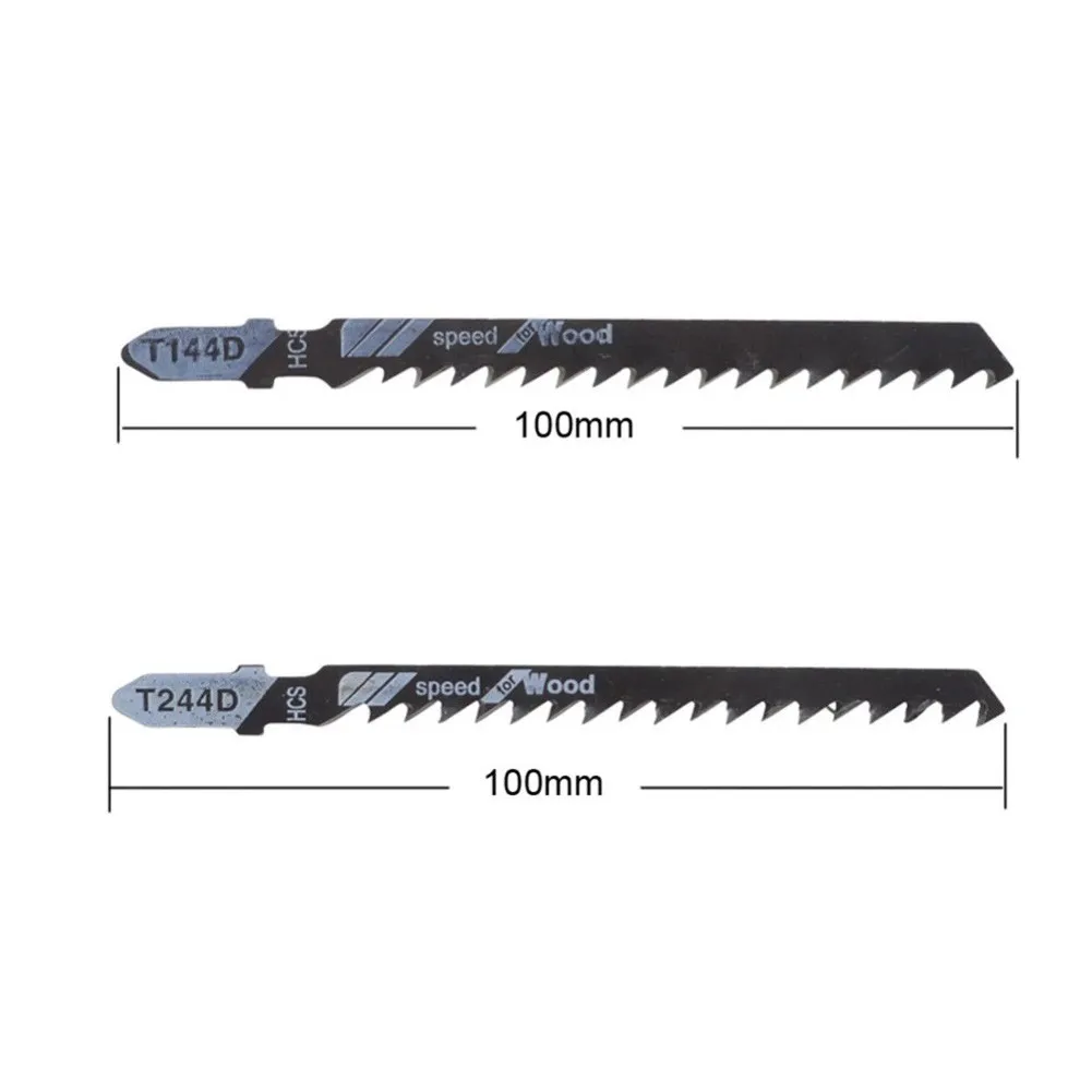 

30PCS T Shank HCS Jigsaw Blades Set For Wood Plastic & Metal Woodworking Cutting High Quality And Precise Cutting Renovator