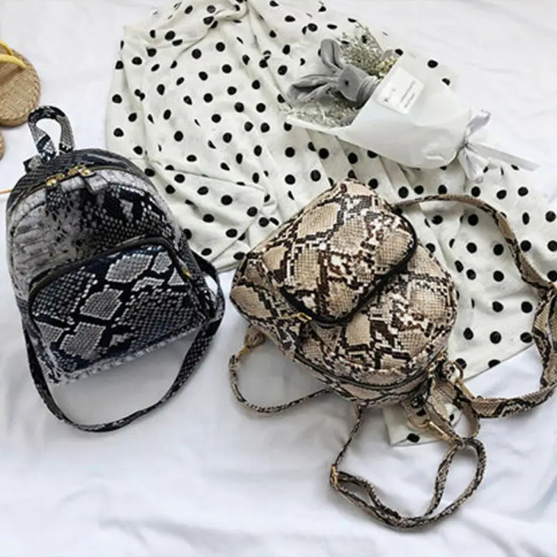 Мини-рюкзак женский из искусственной кожи многофункциональный | Багаж и сумки