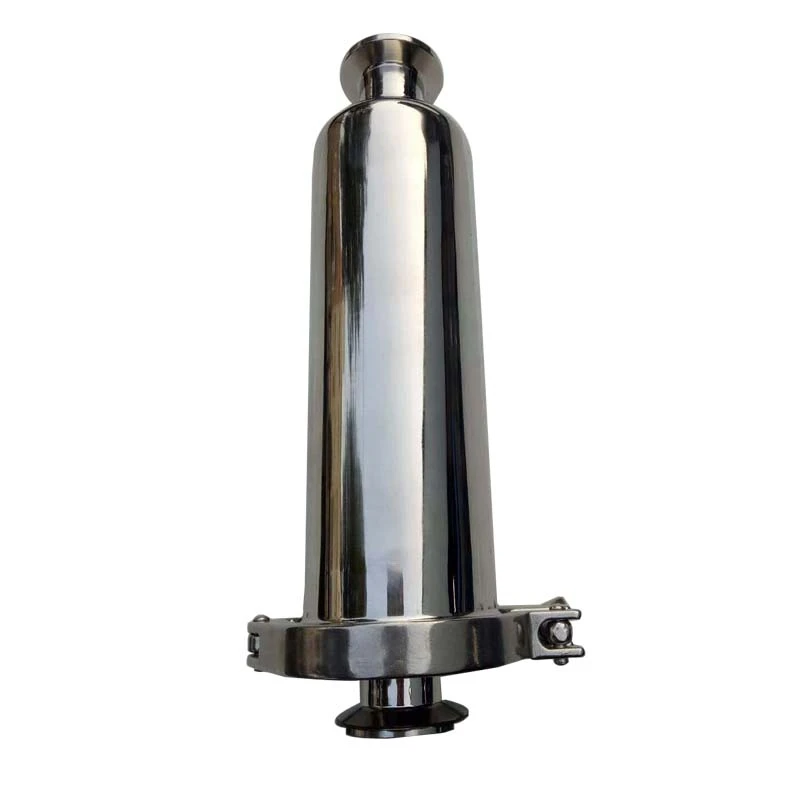 

Stainless Steel Through-In Strainer Filter Tri Clamp Filtration Quick Installation Pipe Filter