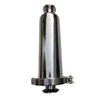 Stainless Steel Through-In Strainer Filter Tri Clamp Filtration Quick Installation Pipe Filter