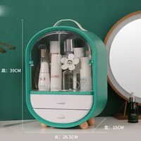 2020 hot selling desktop makeup storage box large capacity jewelry cosmetic multilayer storage box portable waterproof makeup bo