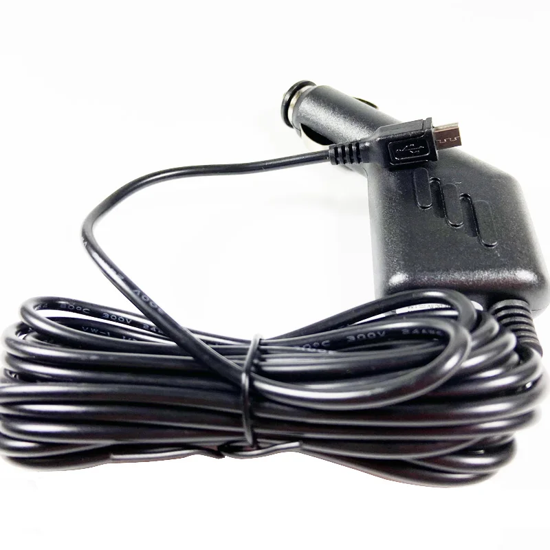 5V 1.5A кабель Длина 3 5 m 12V-24V Chaging розетка адаптер микро-usb Питание автомобиля