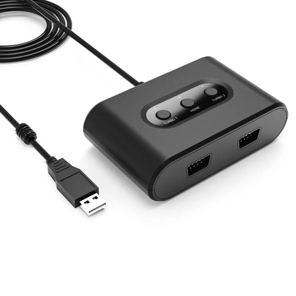 Переходник с двумя портами USB для MayFlash контроллер SEGA Mega Drive совместимый Switch Windows PC |