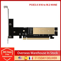 m 2 to pcie x16 adapter pci express 3 0 nvme expansion card high speed computer m key riser card for maclinuxwindows dropship