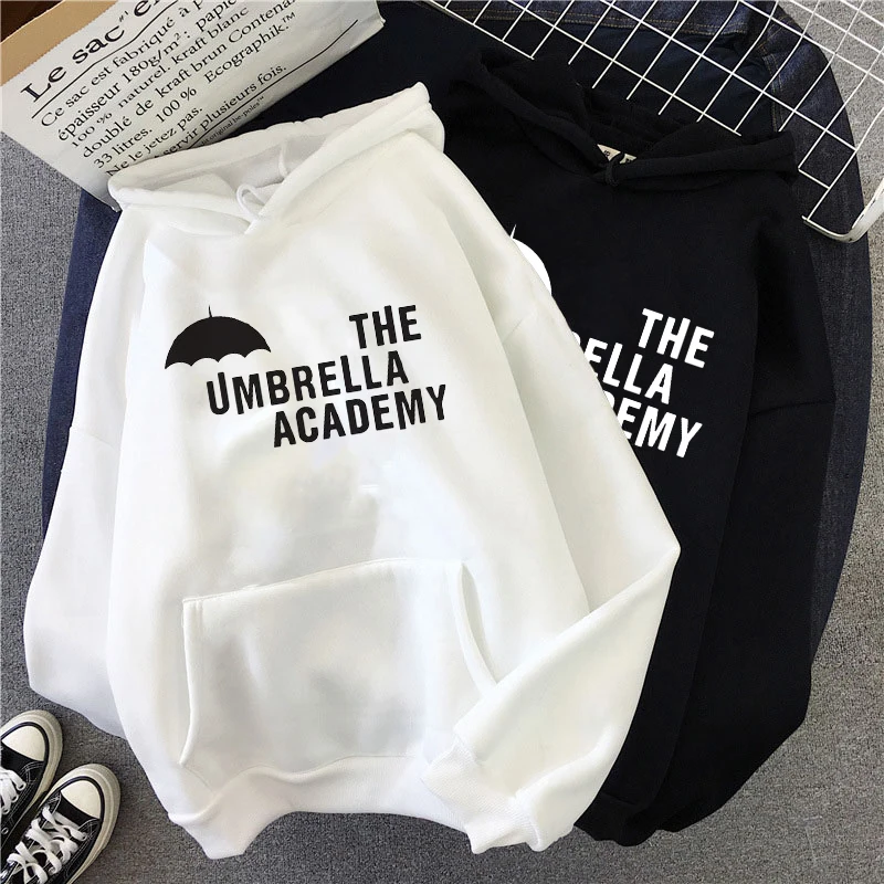 Umbrella Academy в стиле Харадзюку Толстовка Женская Графический Диего ча Аниме с