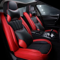 Universal PU Leath car seat cover for auto Morris Garages MG7 MG3SW MG5 MG3 MG GS GT ZS MG6 HS Interior Accessories car styling