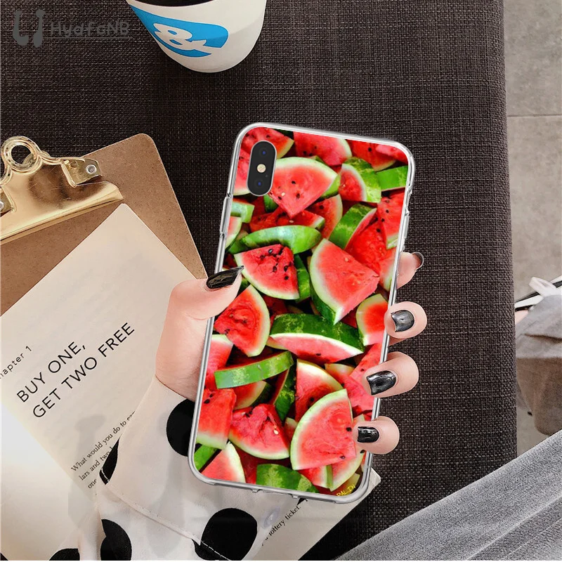 LJHYDFCNB INS fruit lemon orange Smart Cover Soft Shell Phone Case for iPhone 11 pro XS MAX 8 7 6 6S Plus X 5 5S SE XR cover | Мобильные