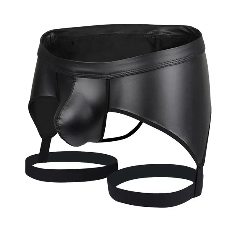 Сексуальная открытая промежность бандаж U выпуклая сумка стринги для мужчин