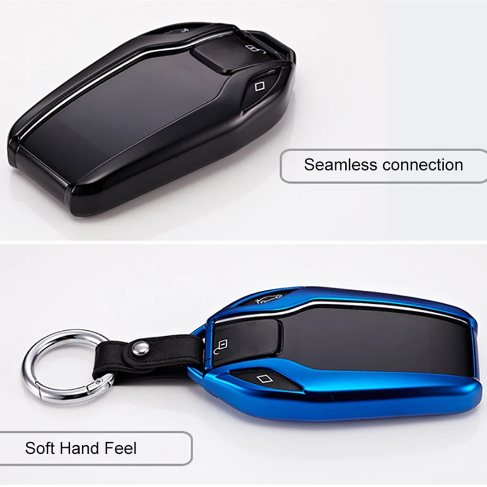 

For BMW G12 2017 7 Series 730i 740i 750i TPU Car Remote Key Case Cover Auto Protective Key Skin Shell Automobiles Accessories
