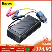 Baseus 1600A Car Jump Starter Booster 12V Auto Starting Device 16000mAh Portable Power Bank 220V AC Output Outdoor Power Supply