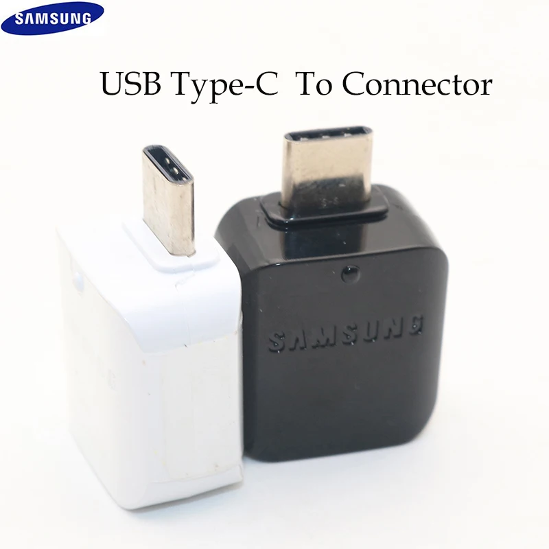 Оригинальный USB type c otg адаптер для Samsung Galaxy A70 A50 S8 S9 plus note 8 A3 A5 2017 поддержка флеш