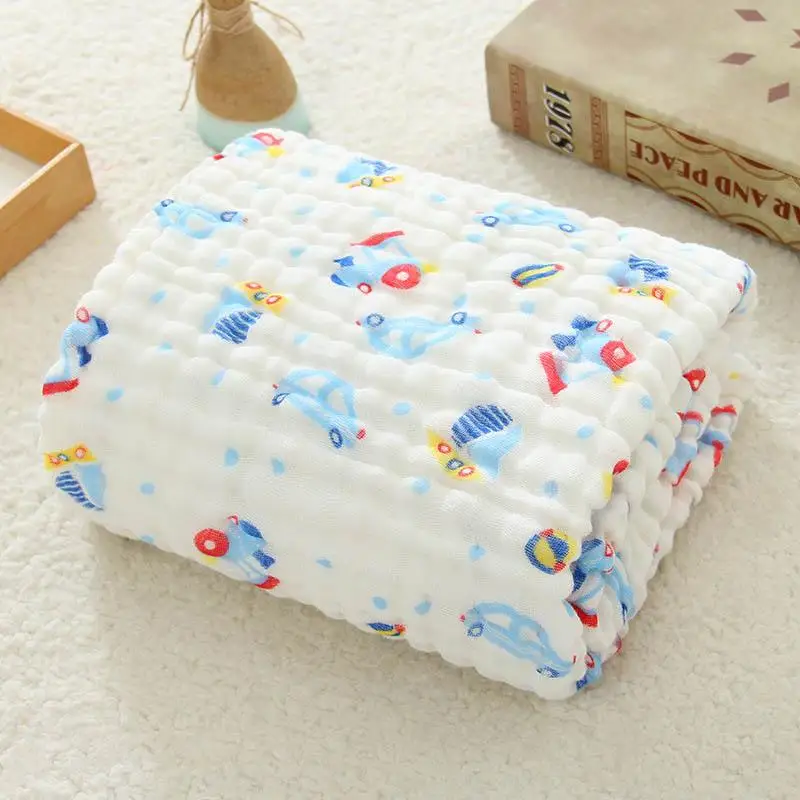 DIMI Outdoor Picnic Travel Plaid Bedspread 105x105cm Cotton Throw Blanket for Kids Baby Soft Children Comforter Cobertor