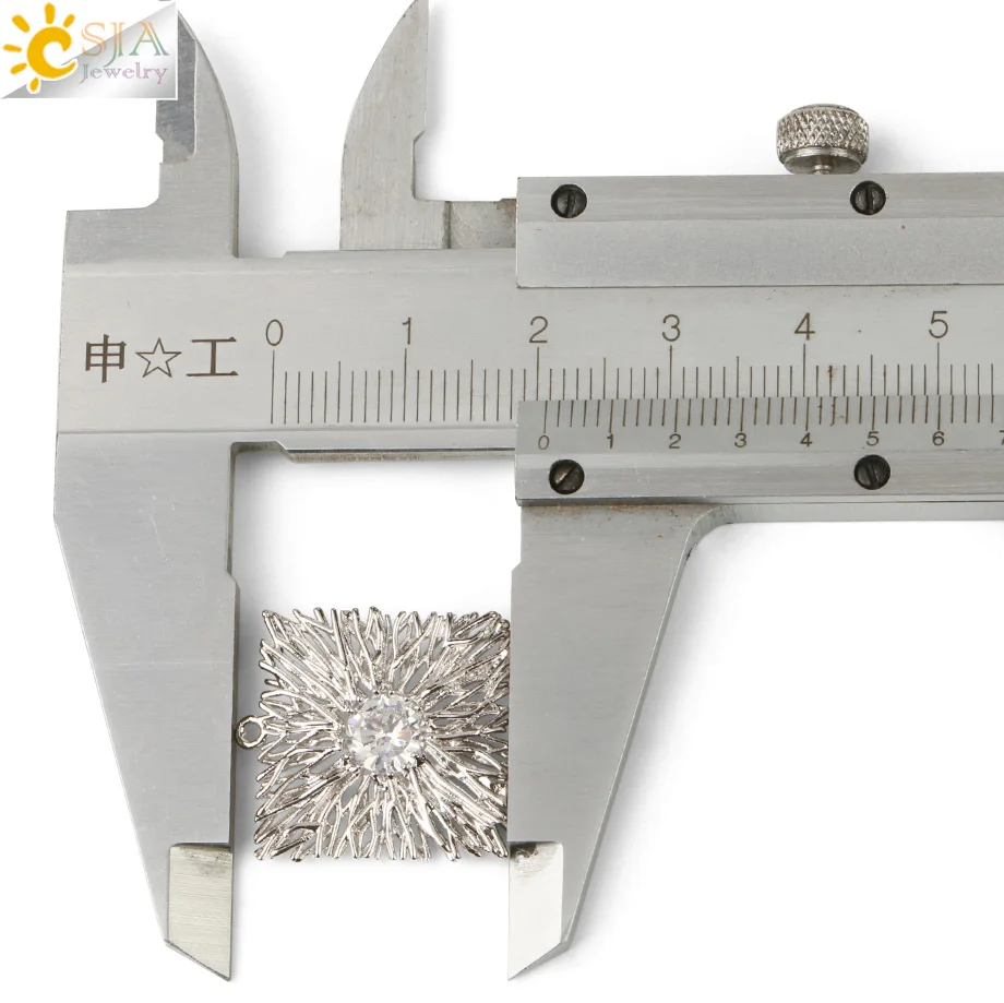 Аксессуары для ювелирных изделий CSJA изготовление фурнитуры металлические