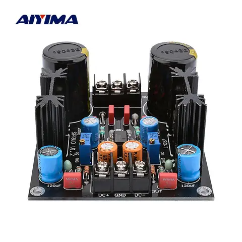 AIYIMA LM317 LM337 Фильтр питания 50В 1.5А