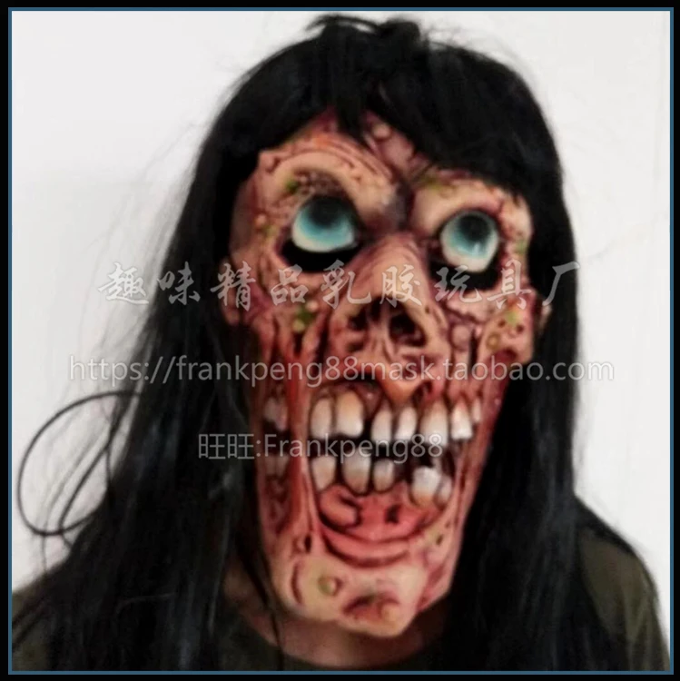 

High quality luxury horror Halloween latex tooth decay mask