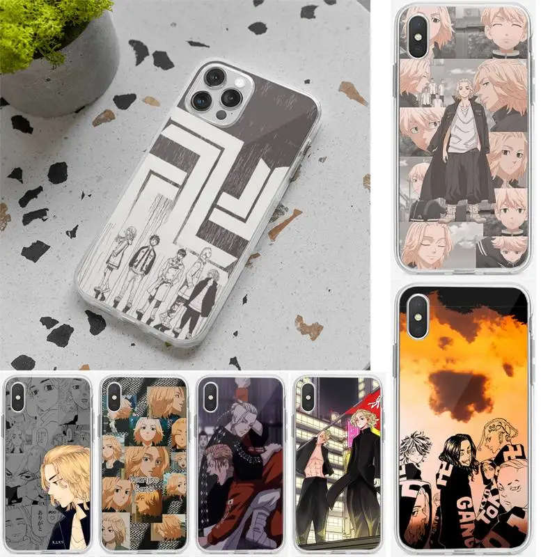 

Tokyo Revengers Anime Phone Case Suitable For Huawei P20 P30 Or SMART For IPhone7 8 Plus 11 12 Mini Pro Max