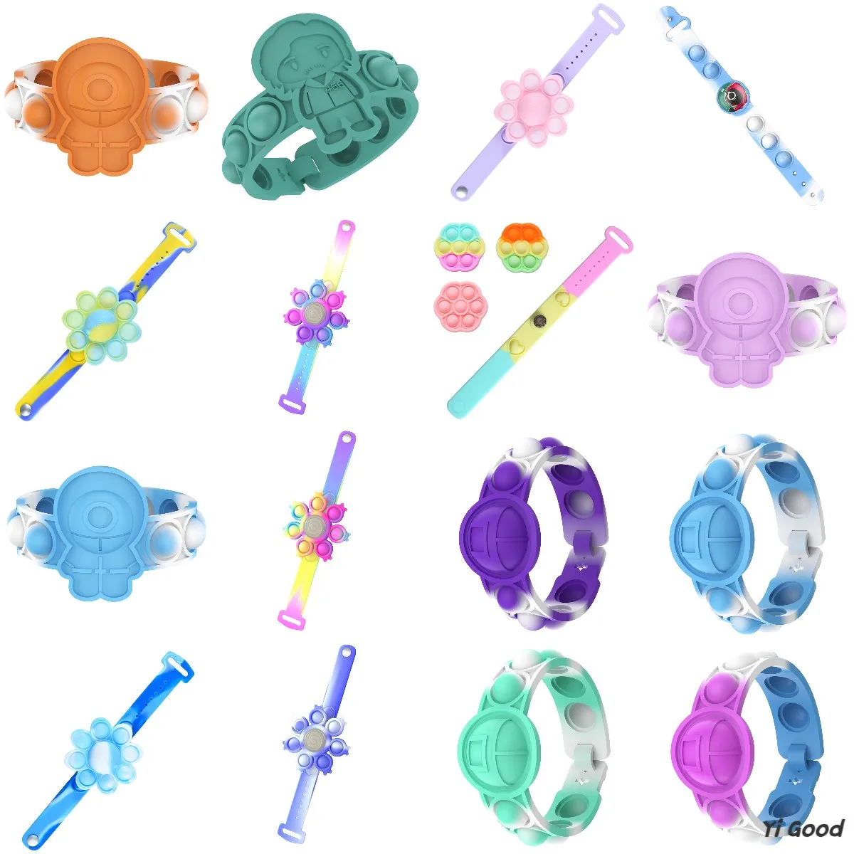 

Новый фиджет-антистресс, квадратная пузырь-антистресс, Радуга-поп для рук, сжимаемые попки, снятие стресса для взрослых