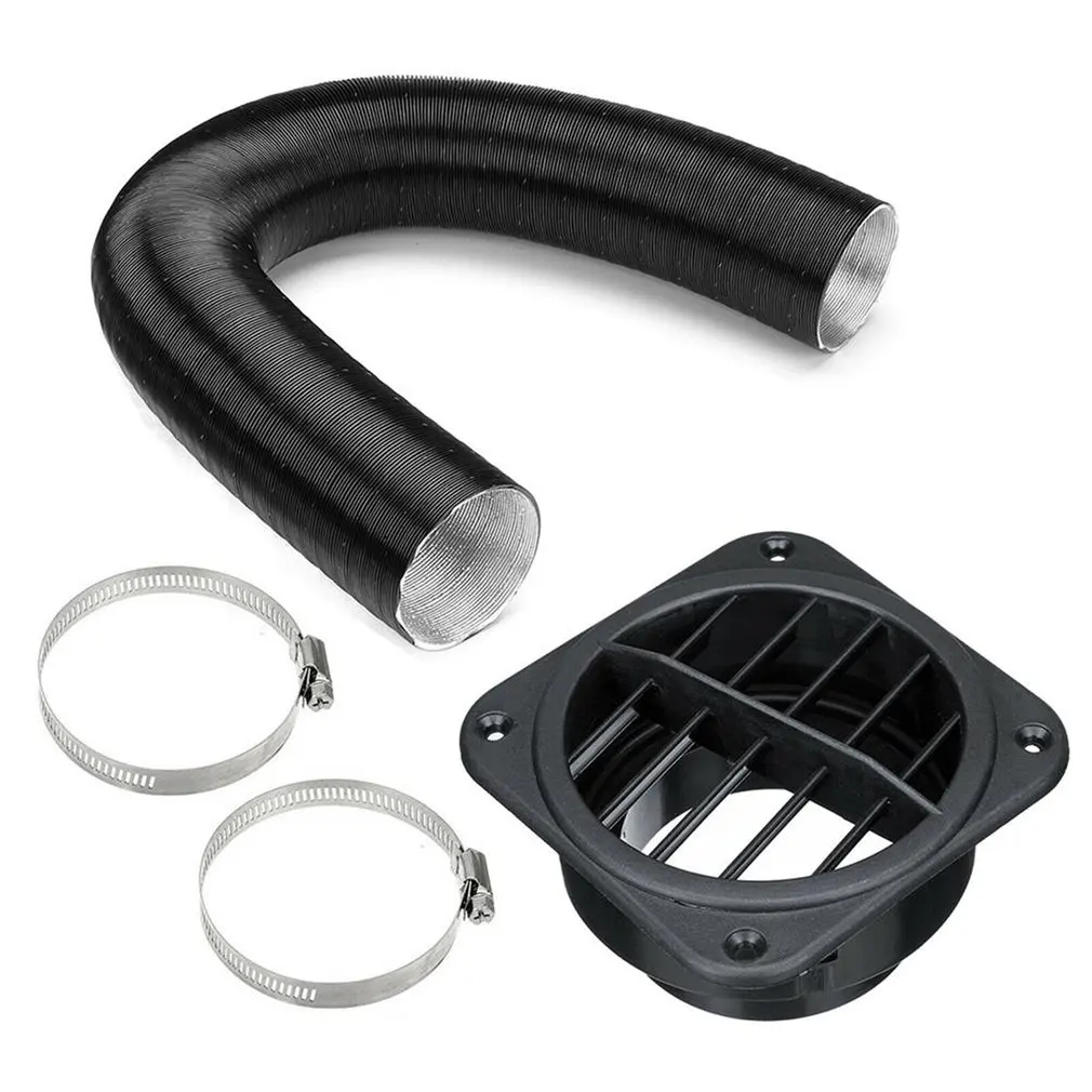 

Tube With Clip And Square Parts Warm Air Outlet Exhaust Hose Automobile Accessories Suit CABL Wireless charger
