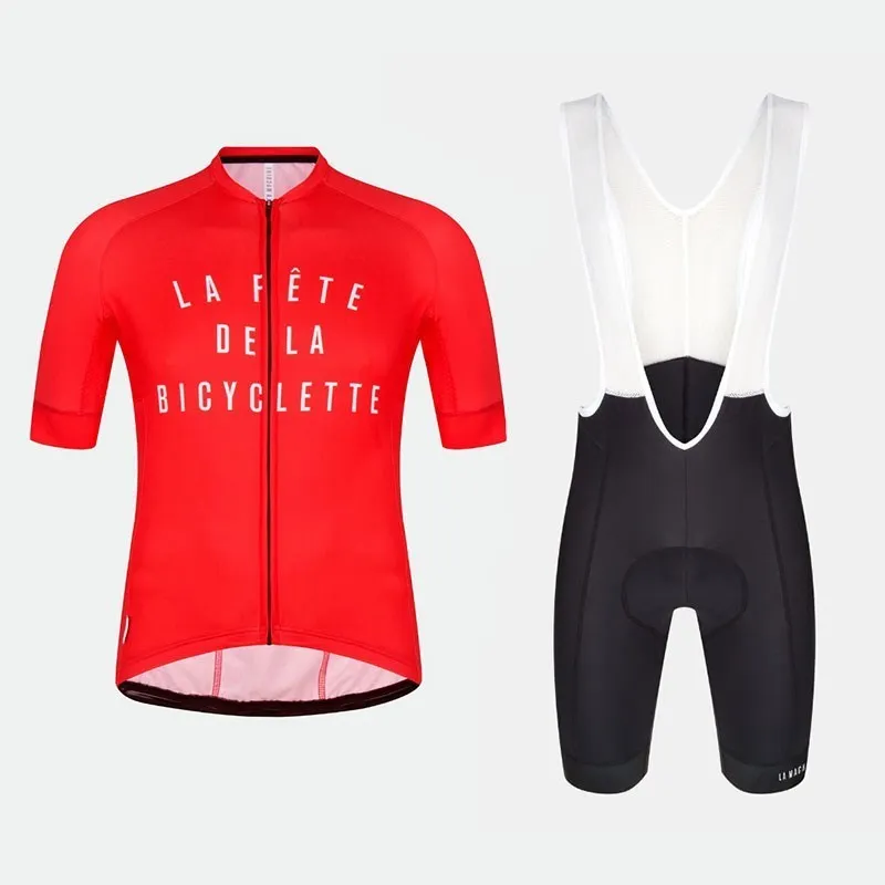 suits Lafete dela bicyclette velo, велосипедный костюм,, Майо для велосипеда, Джерси, летний комплект одежды, топы, одежда, рубашки, camiseta ciclismo - Цвет: suits