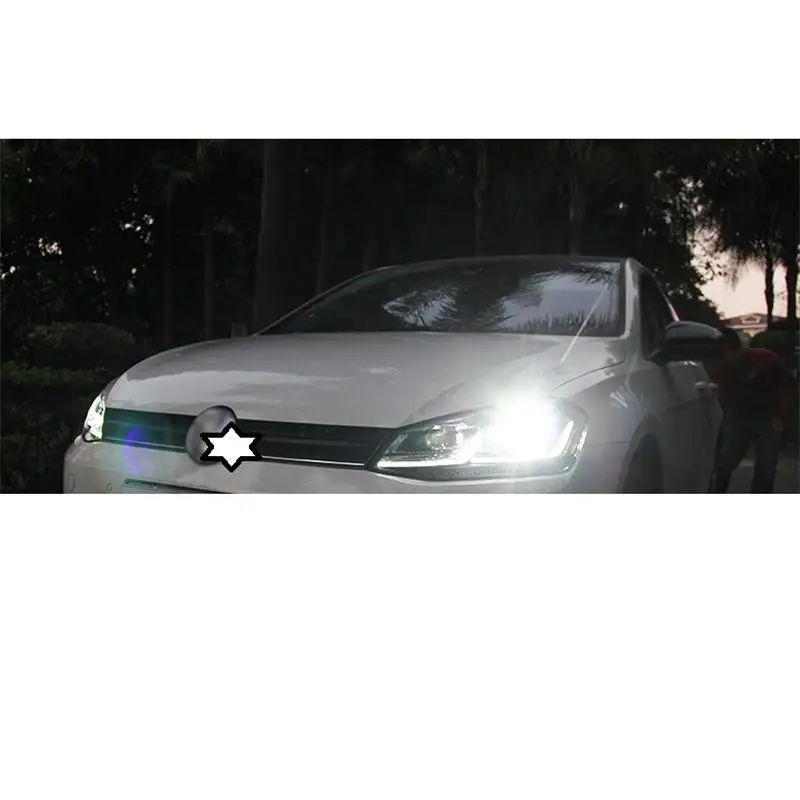 Led Para Авто дневные ходовые Боковые указатели поворота освещение автомобиля фары Задние фары 14 15 16 17 для Volkswagen Golf 7