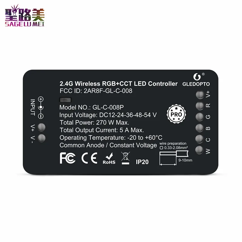 DC5V 12V 24V 36V 48V 54в ZigBee светодиодный RGB Управление Pro RGBCCT полосы Смартфон приложение