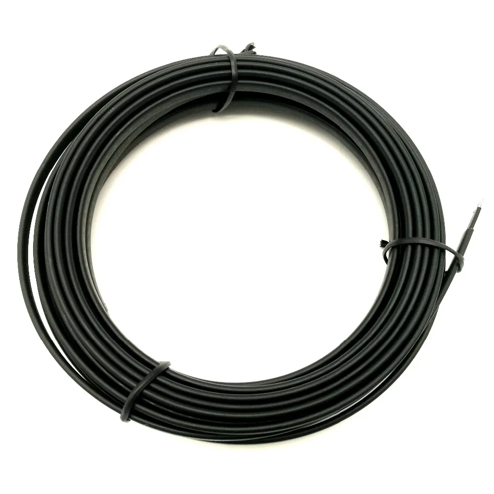 Новое поступление хорошая цена 12 V может Применение 20 метров греющий кабель PE