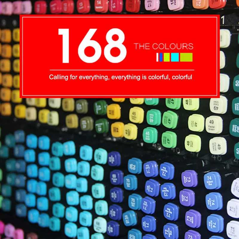 Экономичный двусторонний фломастер Kidspen TouchFive цветов для графического искусства