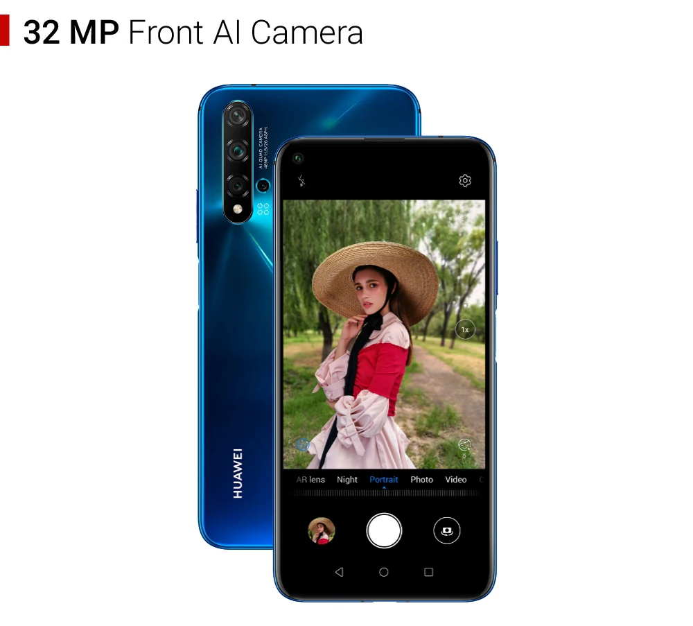 Оригинальный Huawei Nova 5T 6 ГБ + 128 Kirin 980 восемь ядер 26 &quotполноэкранный дисплей Android 9