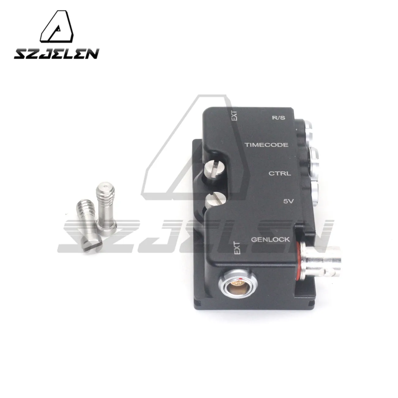 B-Box RED KOMODO EXT9-pin splitter-R/S (3pin Fischer) код времени (0B 5pin) CTRL (00B 4pin) 5В (USB) Genlock (BNC)