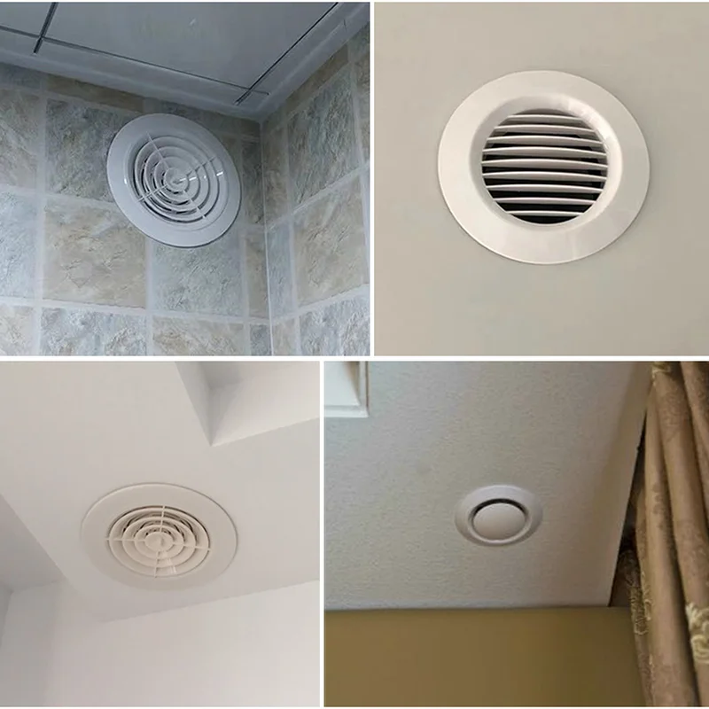 75 200 мм ABS вентиляционный гриль с регулируемым отверстием для стены вытяжка