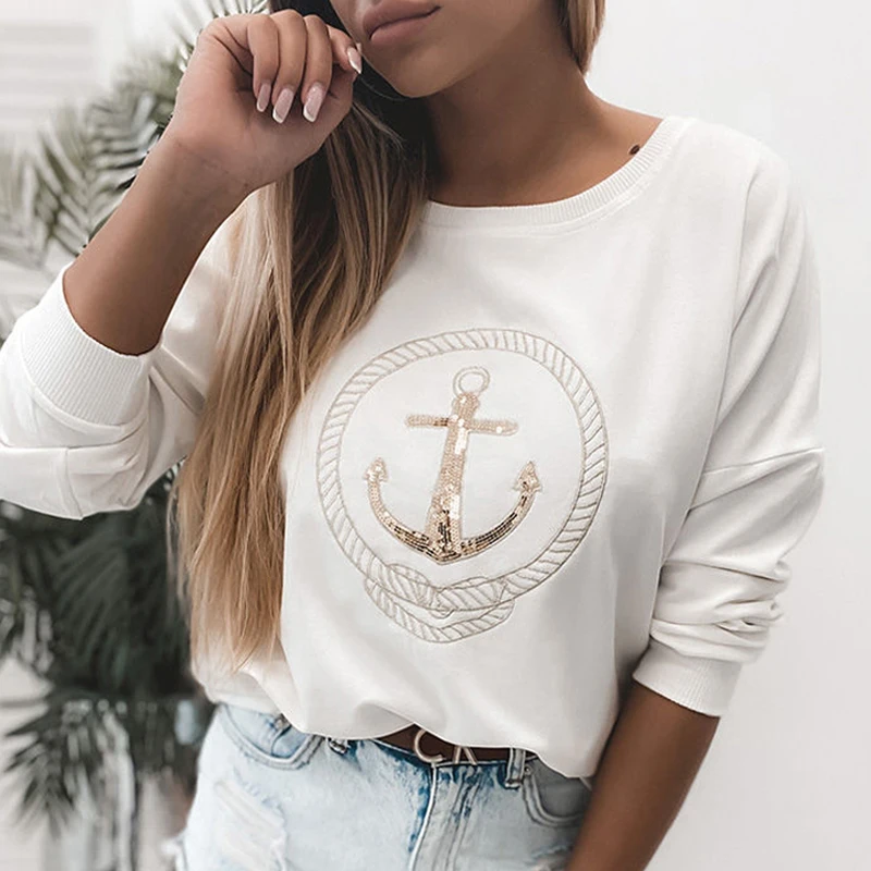 

2021 Spring Office Lady Fashion Casual O-Neck Blouse Shirts Women Elegant Ruffle Long Sleeve Top Print Pullover Streetwear Blusa