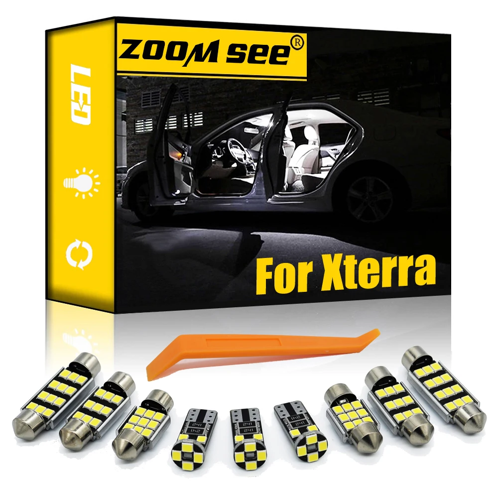 

Комплект светодиодных ламсветильник Canbus для салона Nissan Xterra 2000-2009 2010 2011 2012 2013 2014 2015