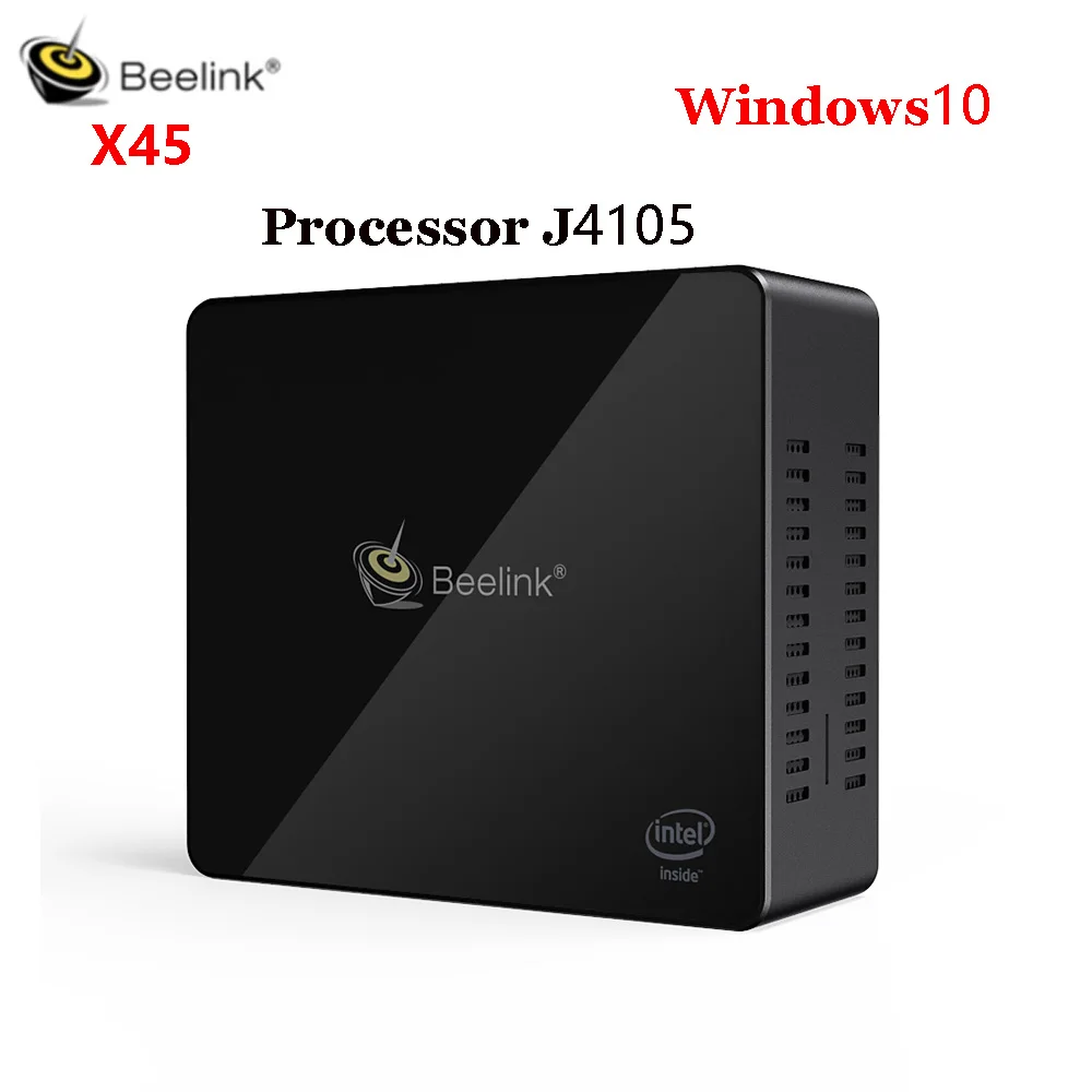 Beelink Gemini X45 Mini PC J4105 DDR4 8 Гб 128 ГБ мини настольный ПК 1000 Мбит/с 2 4G 5 8G Wifi BT4.0 Smart tv box