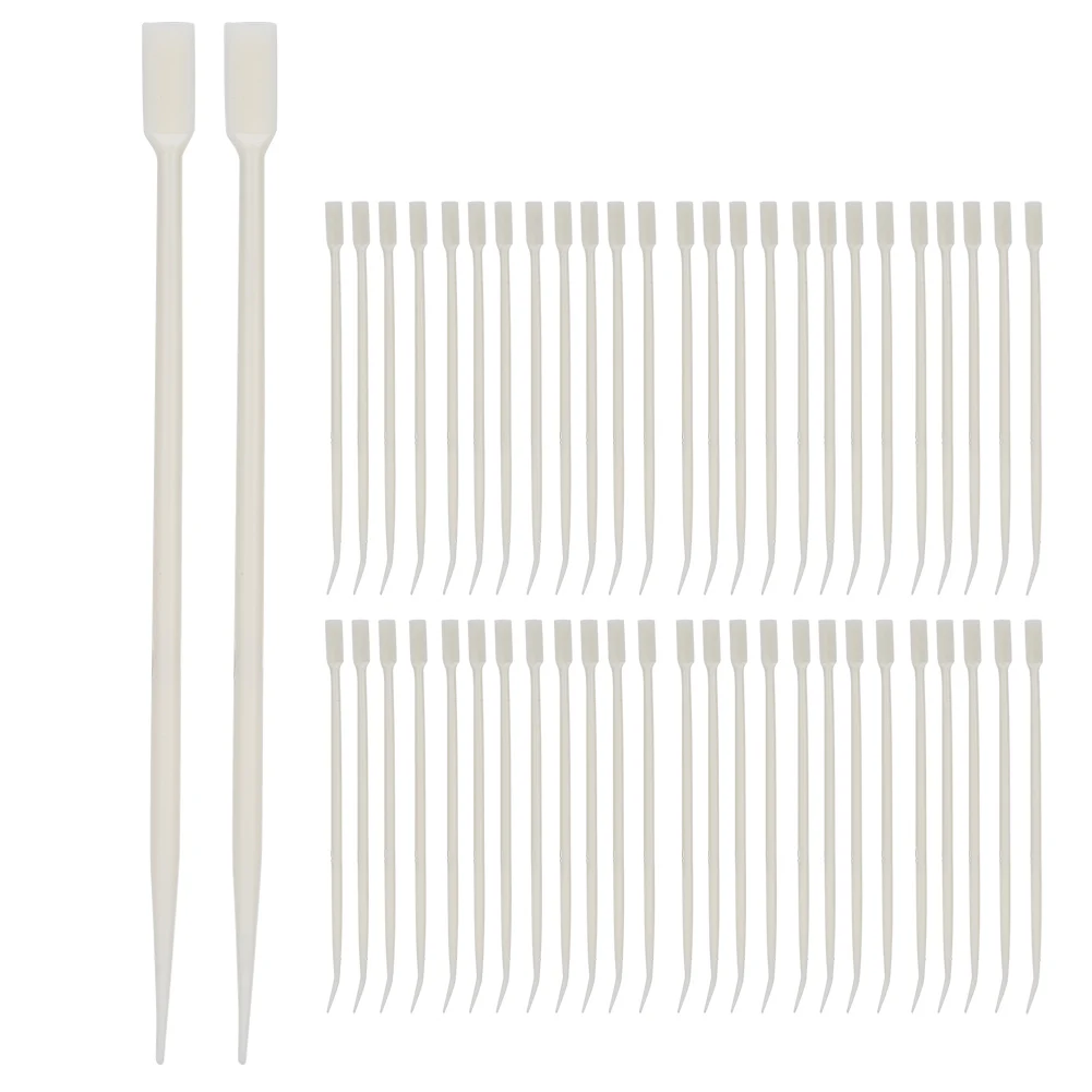 

50pcs Double Head Eyelash Perming Applicator Plastic Eye Lash Curling Tool Supply Eyelash Perming Stick Eyelash Extension Stick