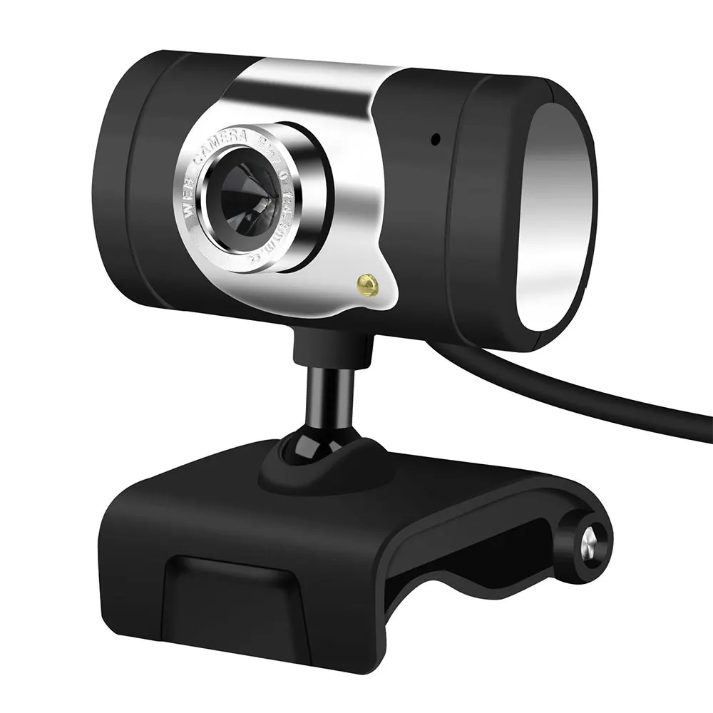 

2021 Rotatable HD Webcam Built-In Mics Smart 640 * 480p Web Camera Usb Web Camera 360 Degrees For Desktop Laptops Pc Game Cam