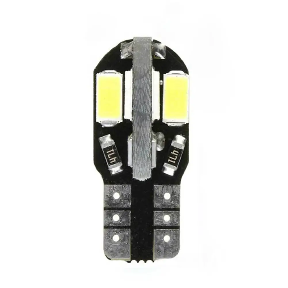 T10 8SMD Автомобильные светодиодные лампы Canbus 8 Smd Xenon White W5w светильник Bulb Side 501
